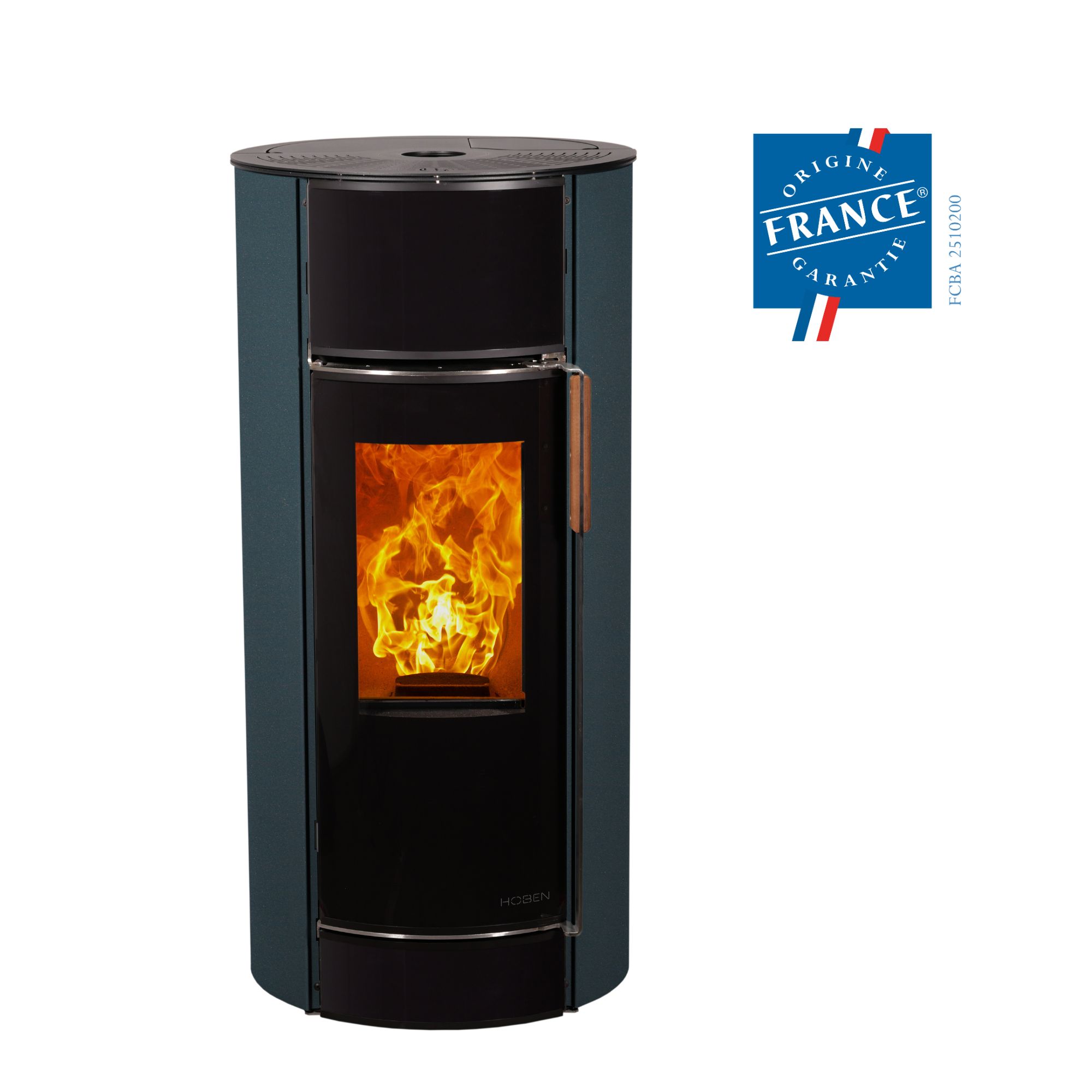 poêle à granulés étanche HOBEN fabriqué en France, OSMOSE